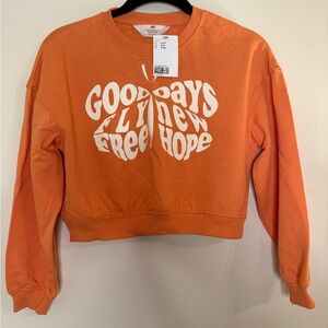 H&M Kids Orange Sweatshirt